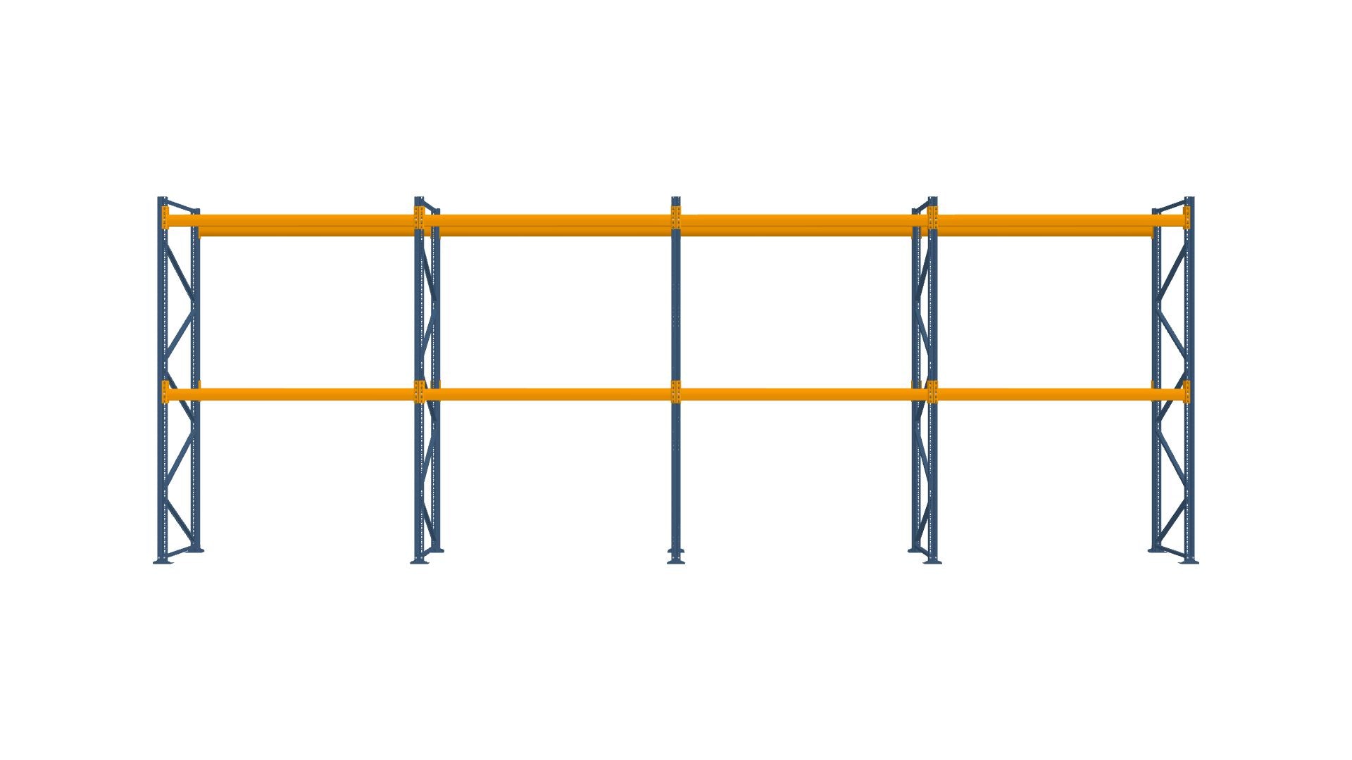 Configuration from 21.01.2025 - 11.40 mx 4.00 m for 36 pallets with 1100 kg