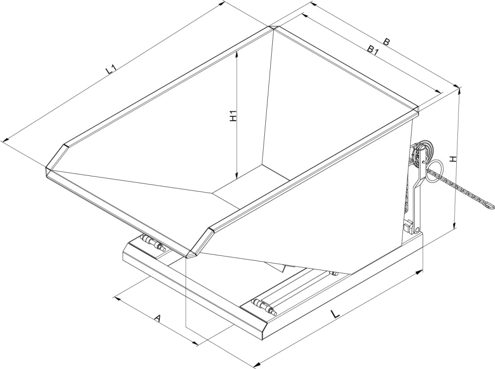 technische zeichnung BULK