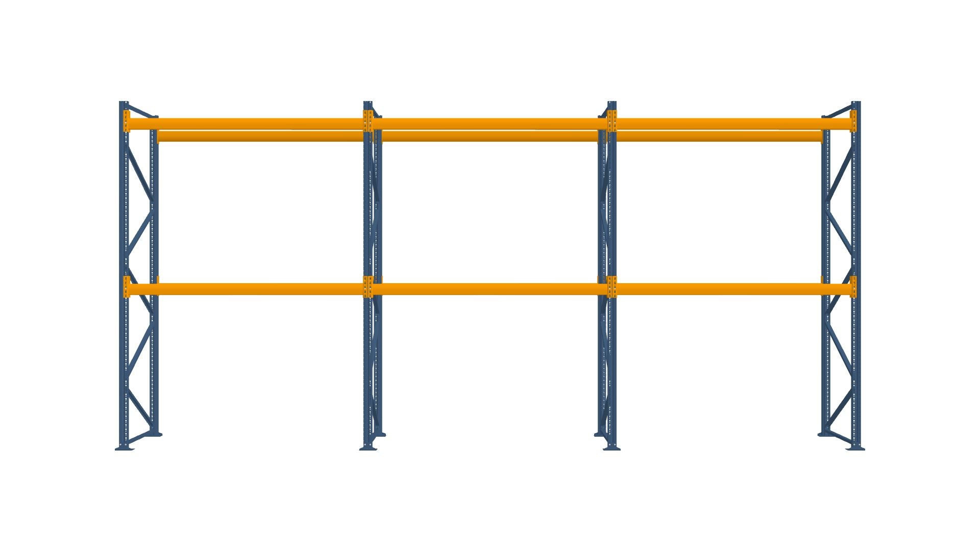 Configuration from 21.01.2025 - 8.60 mx 4.00 m for 27 pallets with 1100 kg