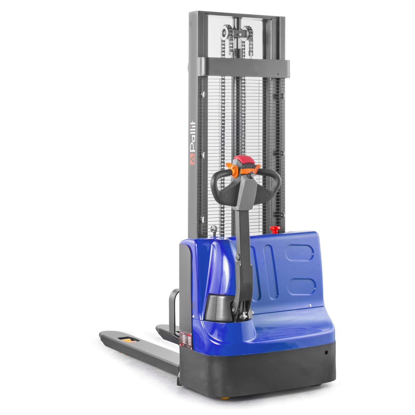 Electric pallet stackers