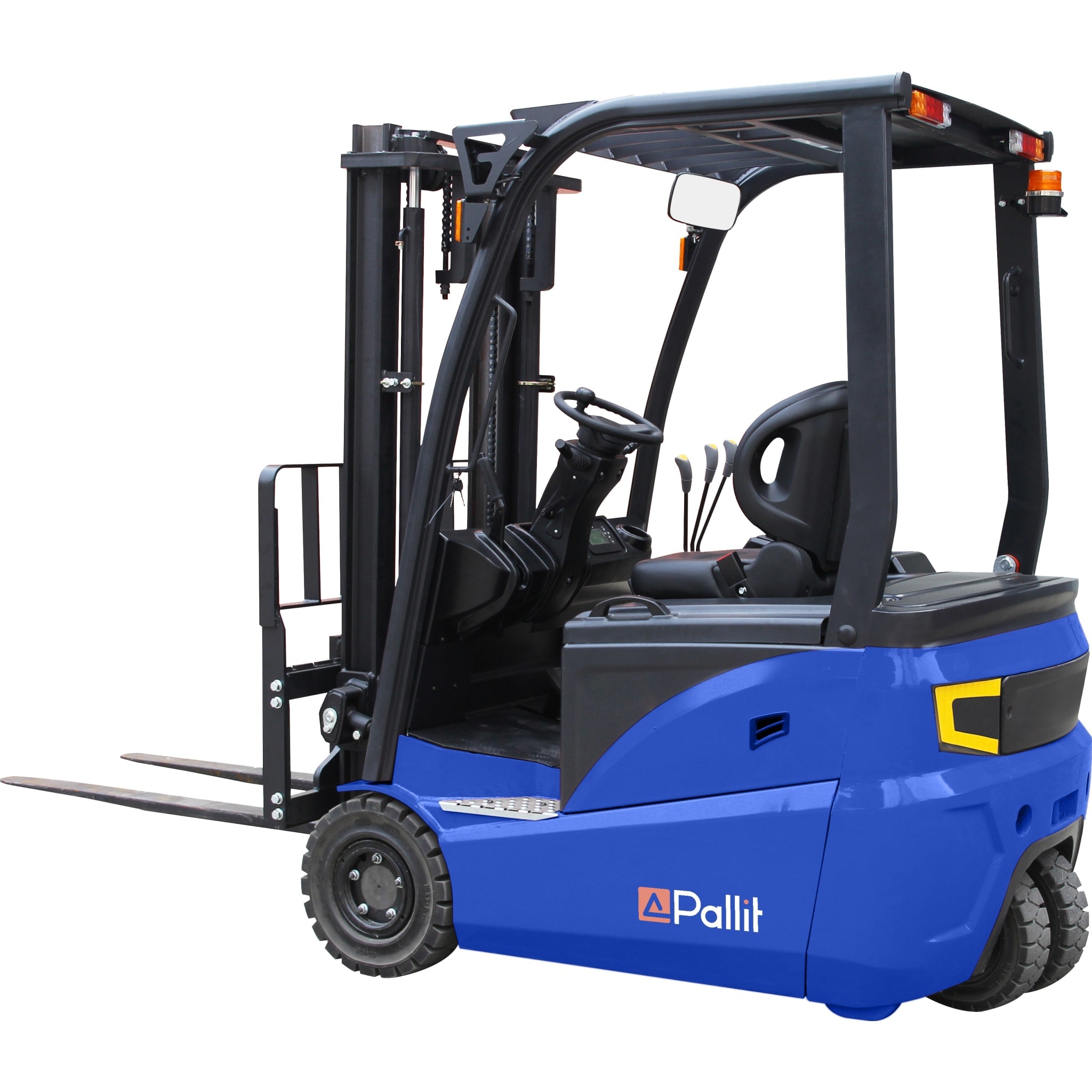 Elektrischer 3-Rad-Gabelstapler PE320 für 2t mit 4,8 m